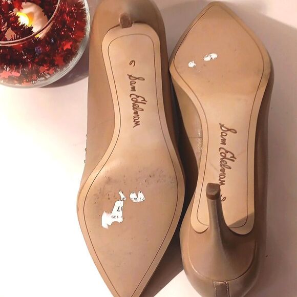 Sam Edelman Tiana Heels. Classic, Taupe , Soft Girl - Picture 8 of 10